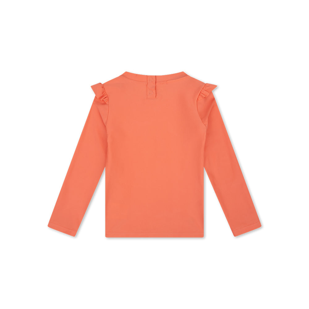 UV Swimming T-Shirt Long Sleeves - Pink - Shell Tastic