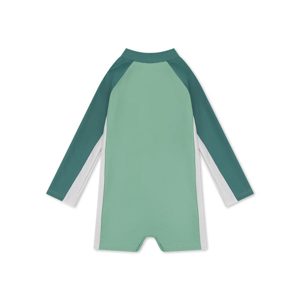 UV Swimsuit Boys - Green - Feeling Beachy