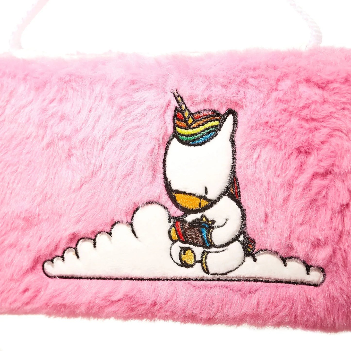 Nintendo Switch Case - Licorne Fluffy Rose