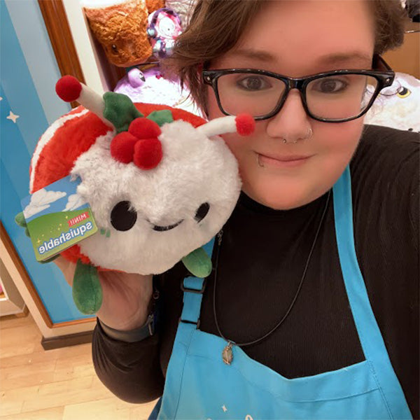 Peluche Mini Squishable – Bonbon Cane Chenille