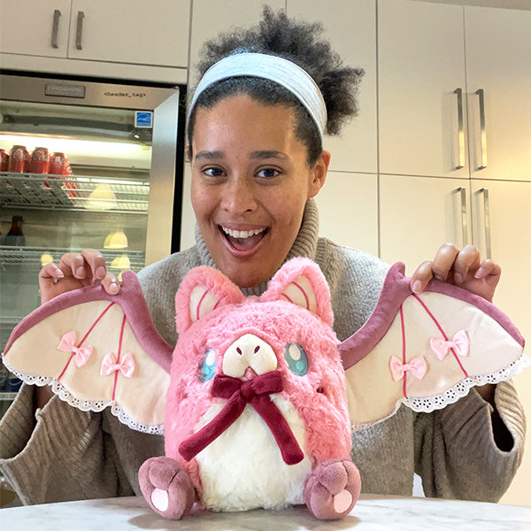 Peluche Mini Squishable – Chauve-Souris Saint-Valentin
