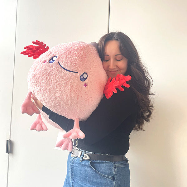 Peluche Mega Squishable – Bébé Axolotl