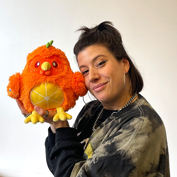 Peluche Mini Squishable – Poulet à l’Orange