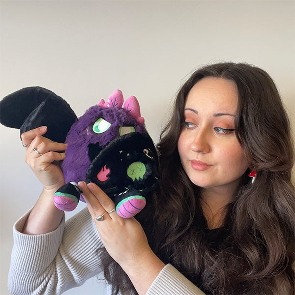 Peluche Mini Squishable – Mothman Neon Punk
