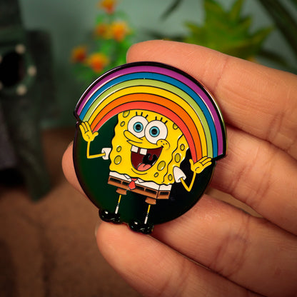 Pin's Bob l'éponge - Rainbow