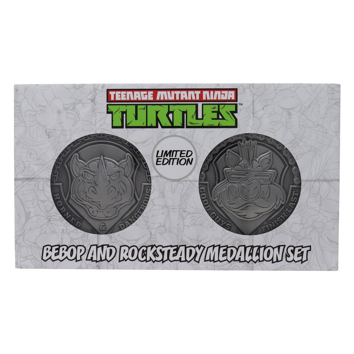 Set de médaillons collector Tortues Ninja