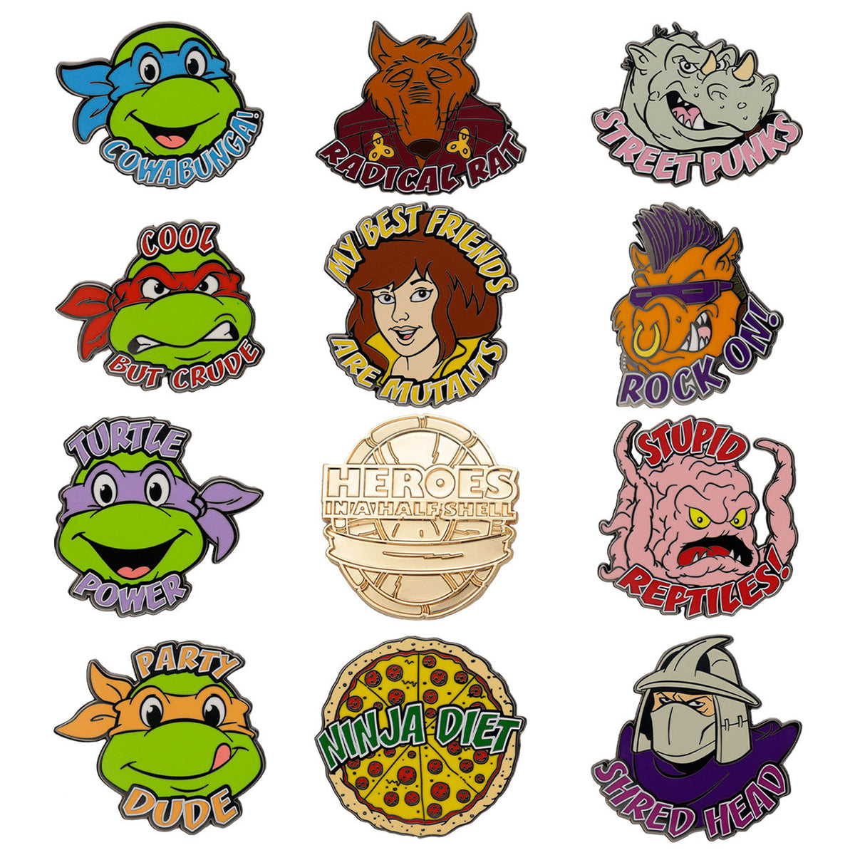 Display de 12 blind boxes Tortues Ninja - Mystery