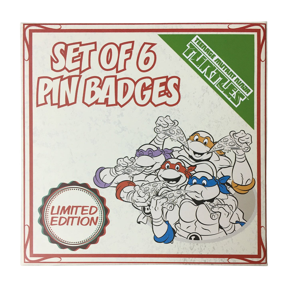 Ninja Turtles Pins - Set of 6