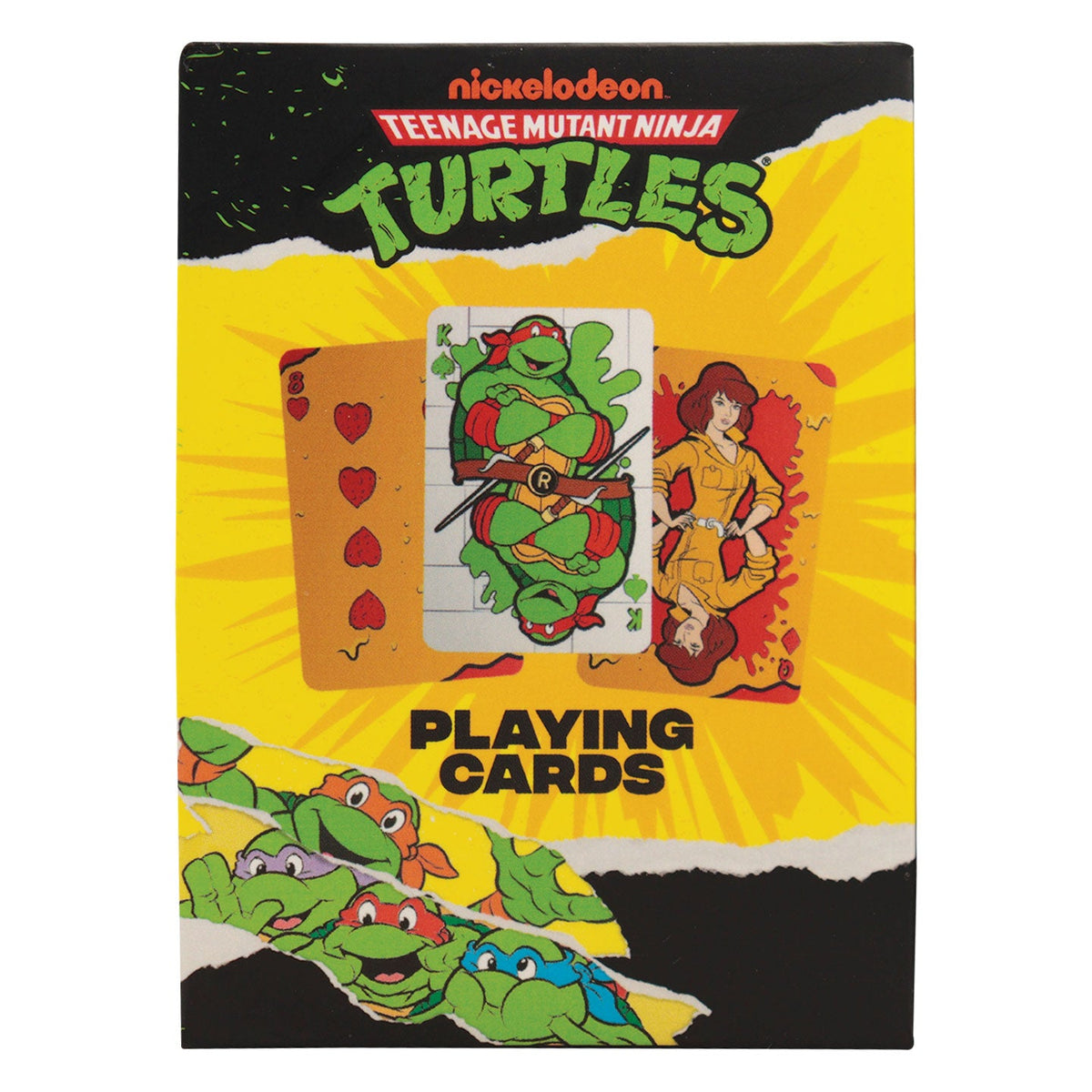 Cartes à jouer Tortues Ninja