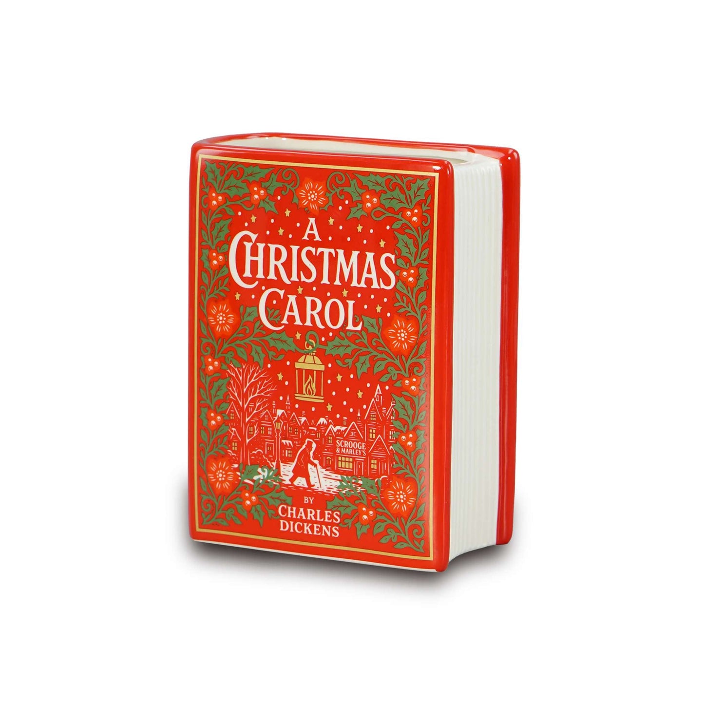 Pot en céramique Un chant de Noël 14 cm