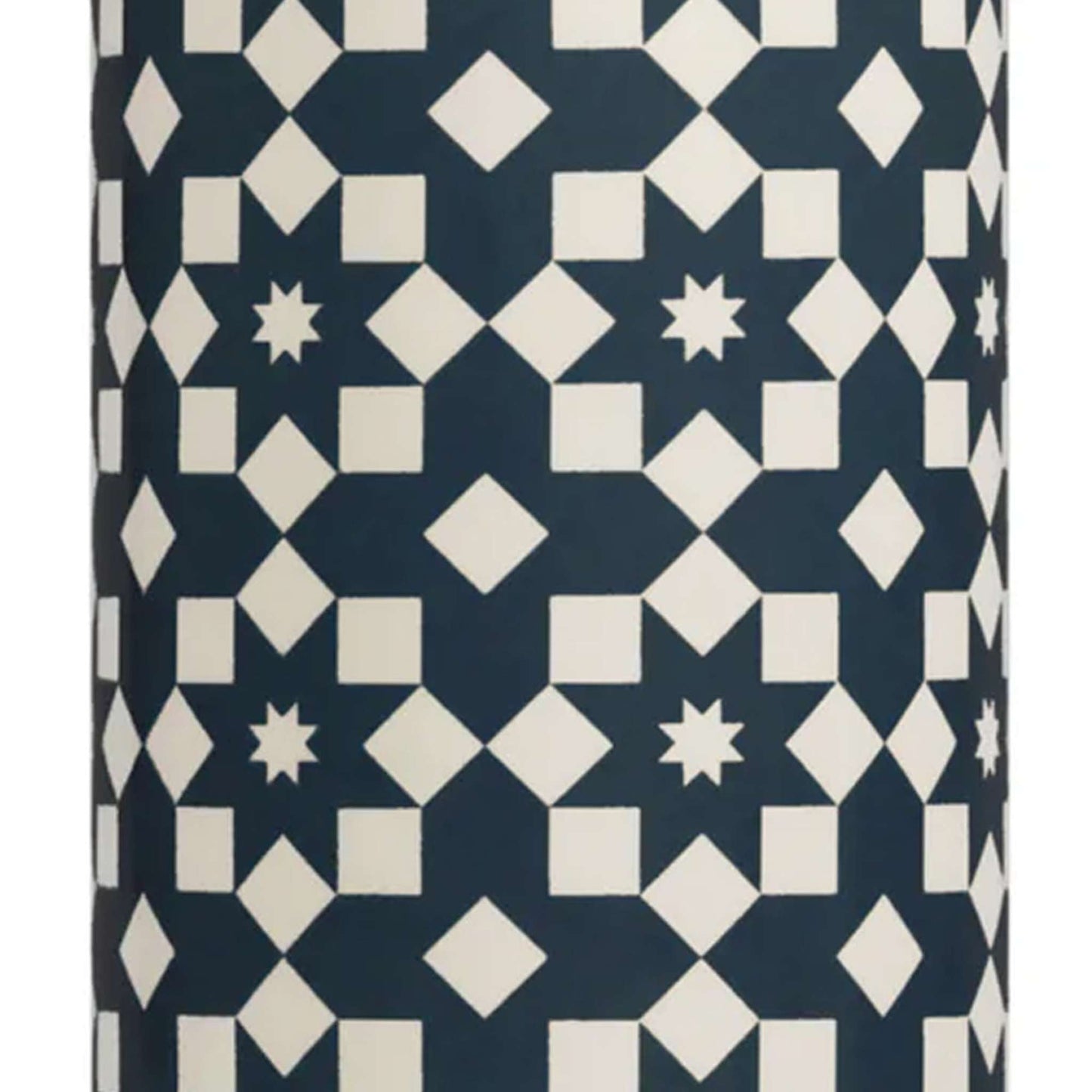 Vase en céramique, design, bleu foncé, gris