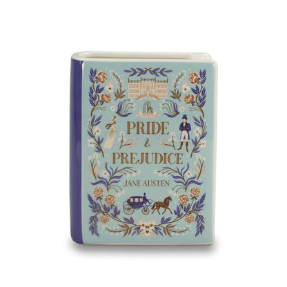 Pulteney Press Pride & Prejud. Ceramic Vase – 14 cm