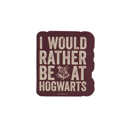 Harry Potter I Would Rather Vinyl Sticker