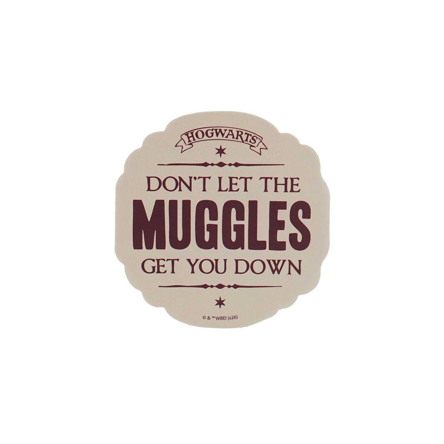 Harry Potter Vinyl Sticker Don't Let The Muggles