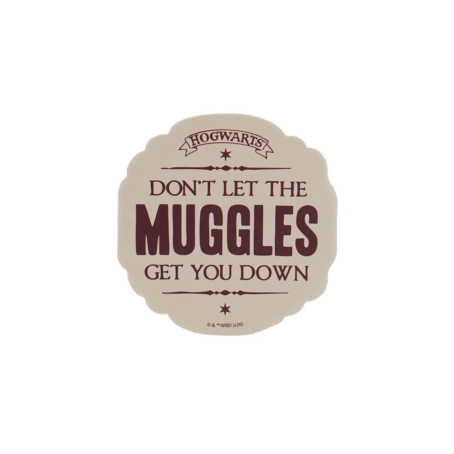 Harry Potter Vinyl Sticker Don't Let The Muggles