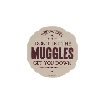 Harry Potter Vinyl Sticker Don't Let The Muggles