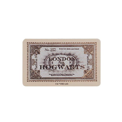 Vinyl sticker Harry Potter London to Hogwarts