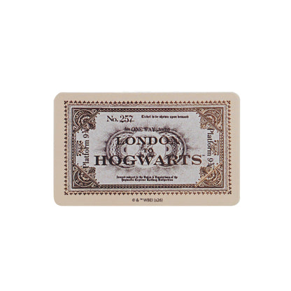 Vinyl sticker Harry Potter London to Hogwarts