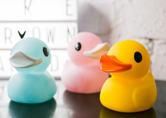 Yellow duck night light