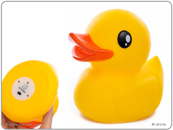 Yellow duck night light