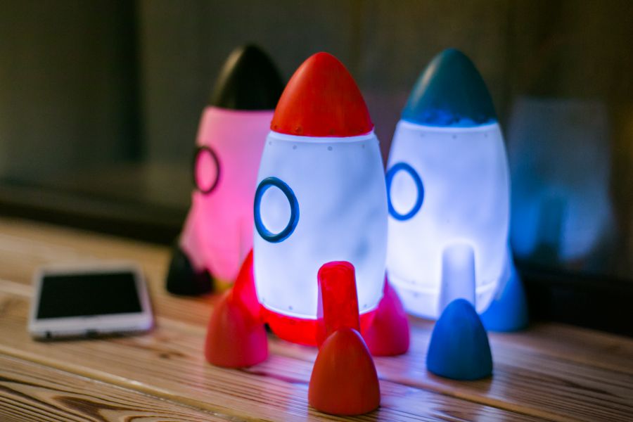 Luce notturna Black Rocket
