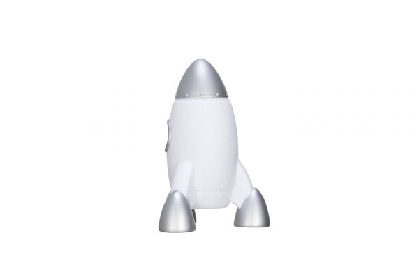 Silver rocket night light