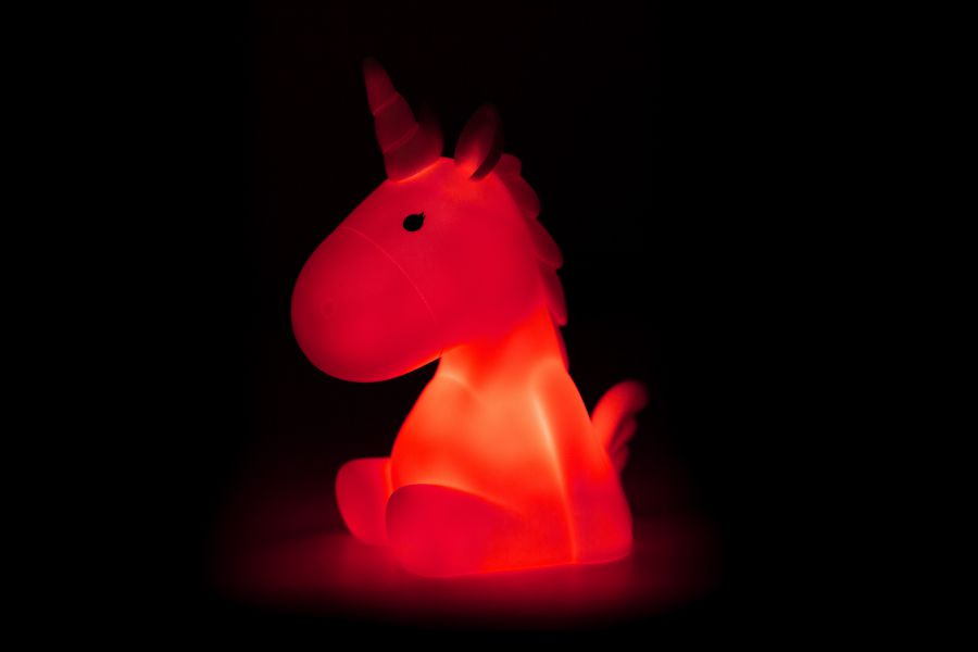Nachtlicht Licorne Arc en Ciel