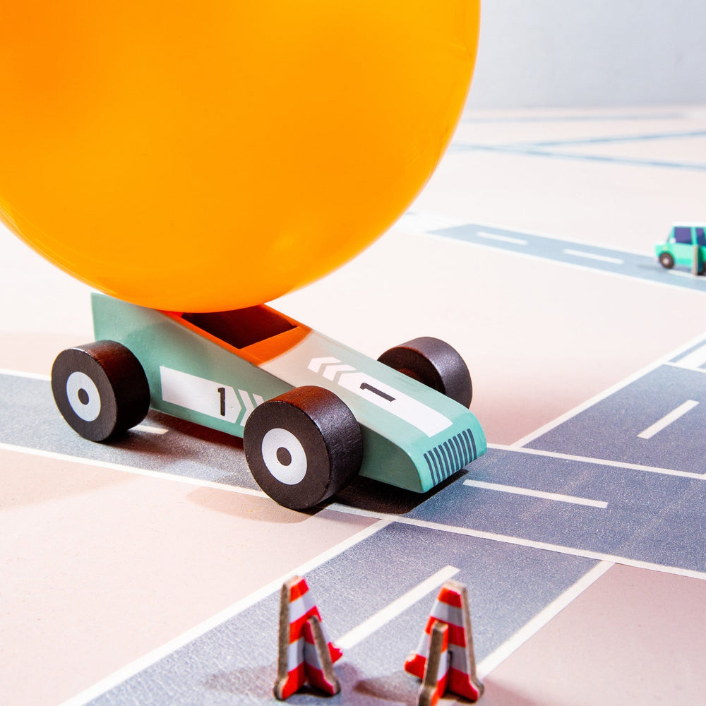 Racer Minstar Ballonauto - 11,5 cm