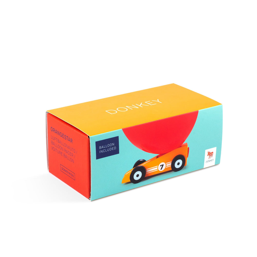 Racer Orangestar Ballonauto - 11,5 cm