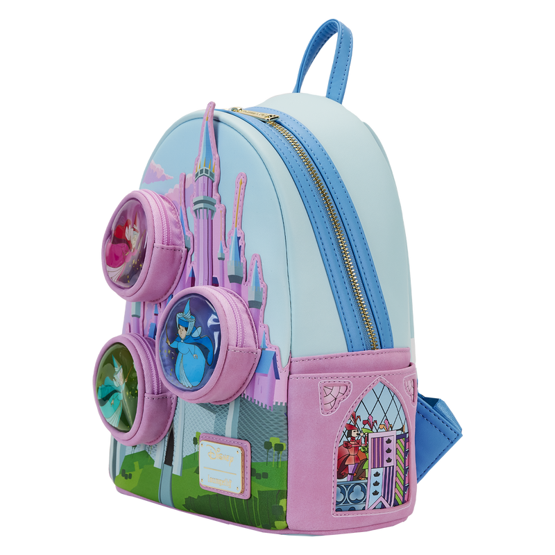 Sleeping Beauty Mini Backpack - Stained Glass Castle