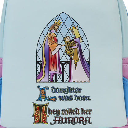 Sleeping Beauty Mini Backpack - Stained Glass Castle