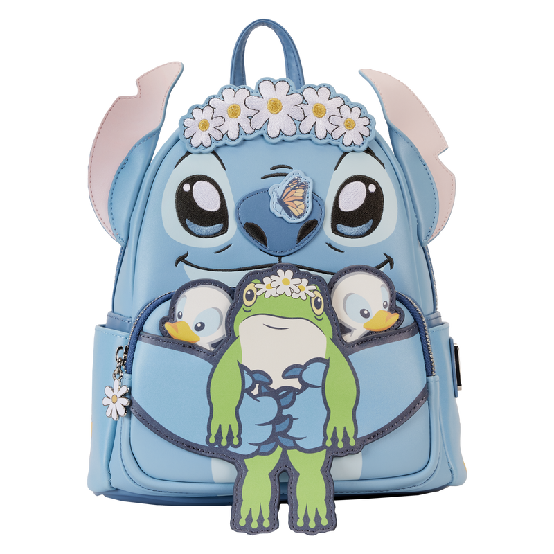 Lilo &amp; Stitch Mini Backpack - Stitch Springtime Daisy