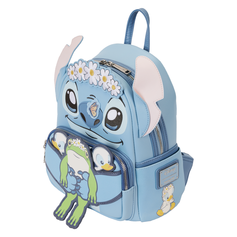 Lilo &amp; Stitch Mini Backpack - Stitch Springtime Daisy