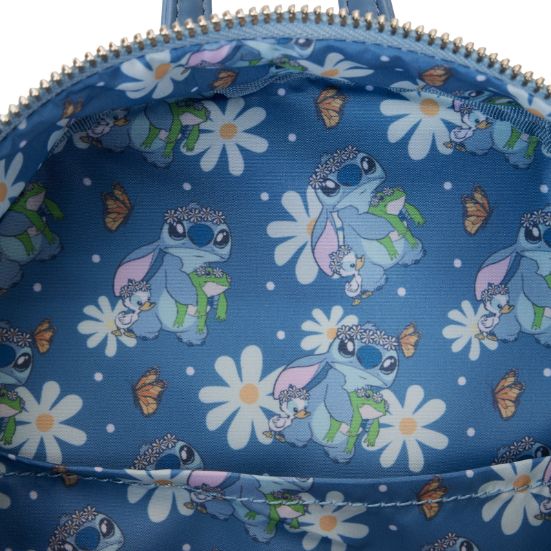 Lilo &amp; Stitch Mini Backpack - Stitch Springtime Daisy