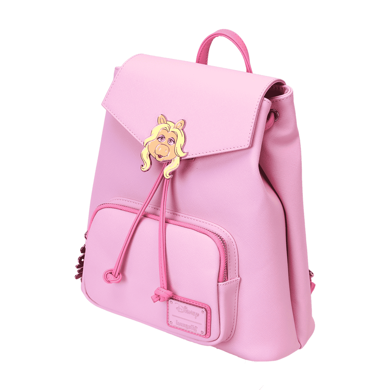 the muppets miss piggy drawstring mini backpack
