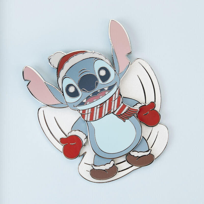 Pin's Lilo et Stitch - Stitch Ange de Neige