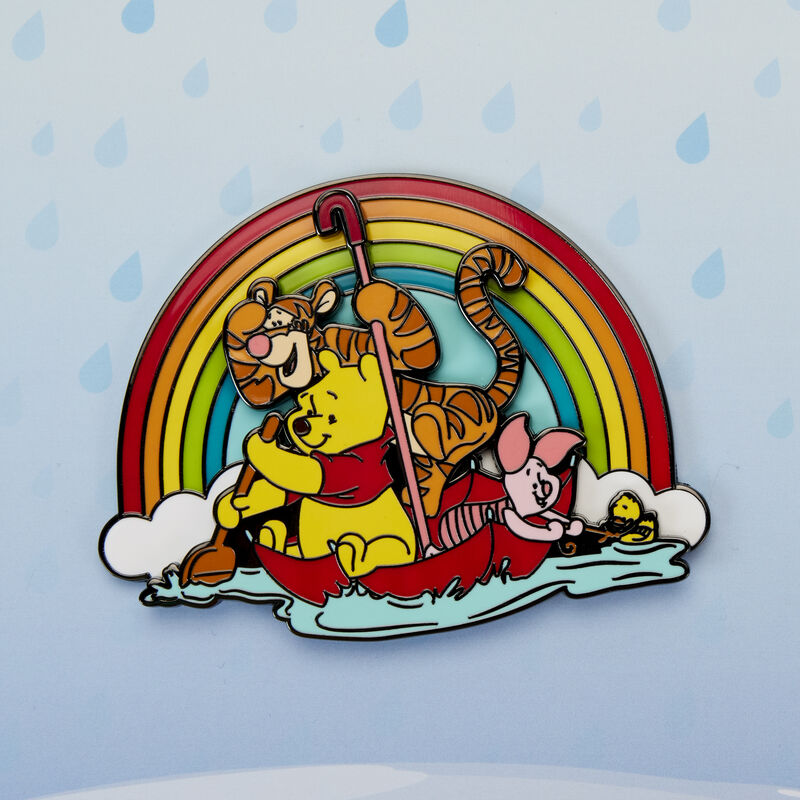 Winnie the Pooh and Friends Pin - Rainy Day