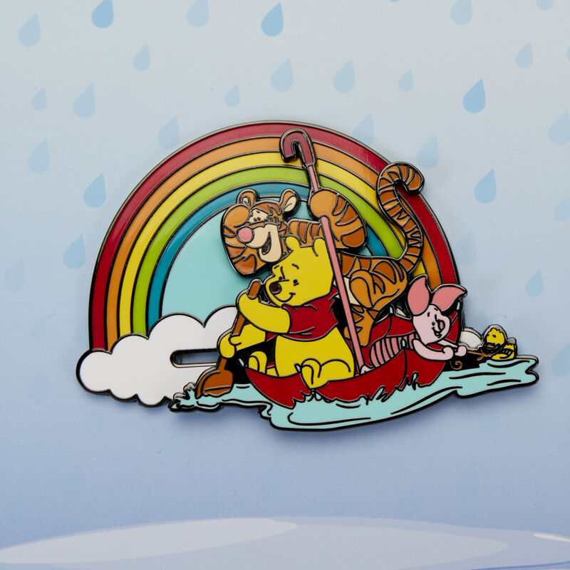 Winnie the Pooh and Friends Pin - Rainy Day