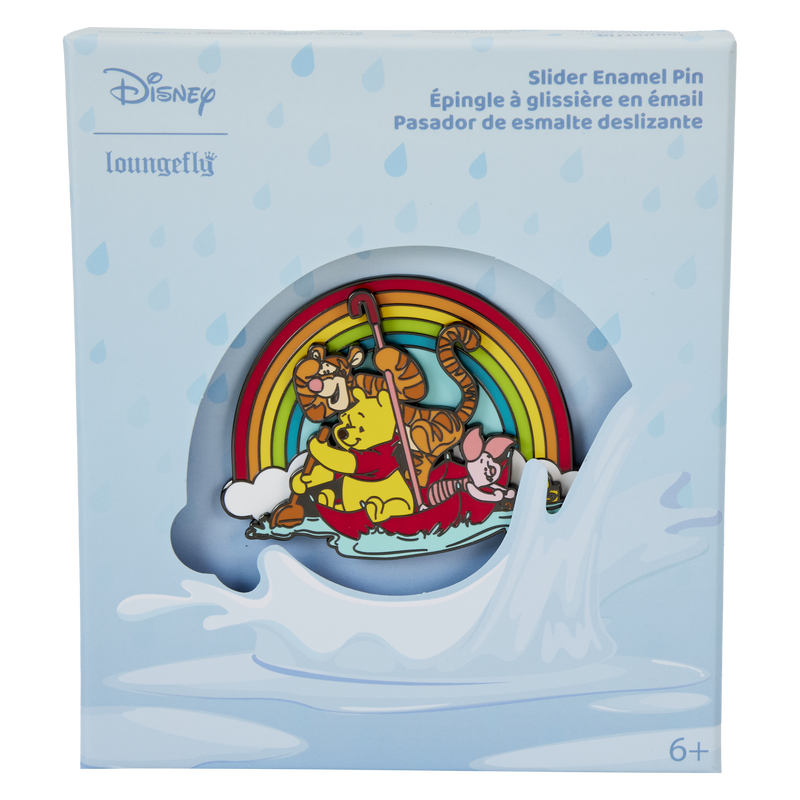 Winnie the Pooh and Friends Pin - Rainy Day