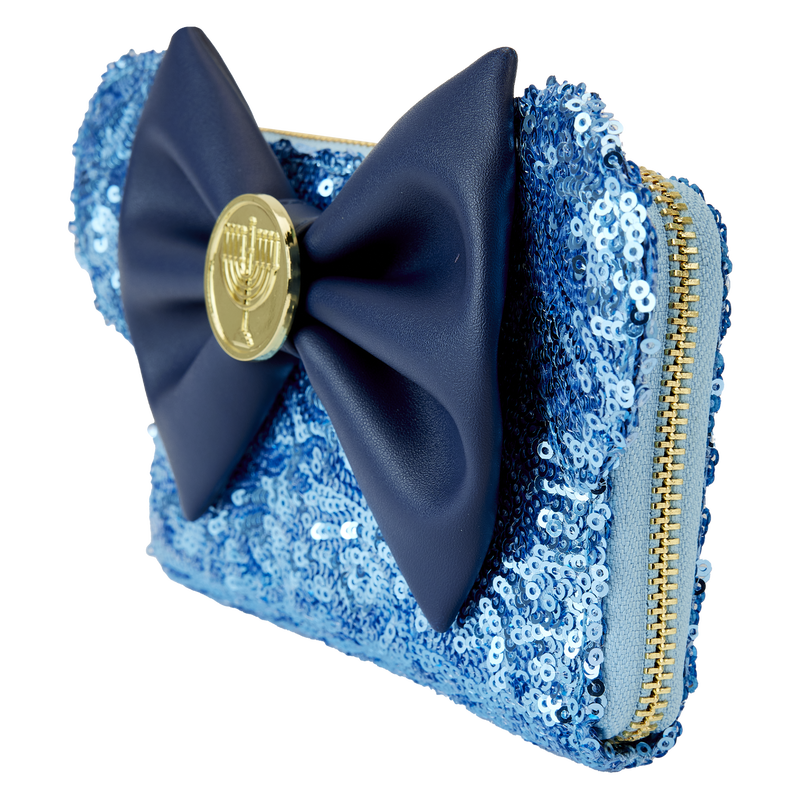 Minnie Mouse Coin Purse - Hanukkah Menorah 