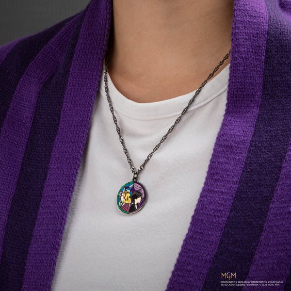 Enid and Wednesday necklace