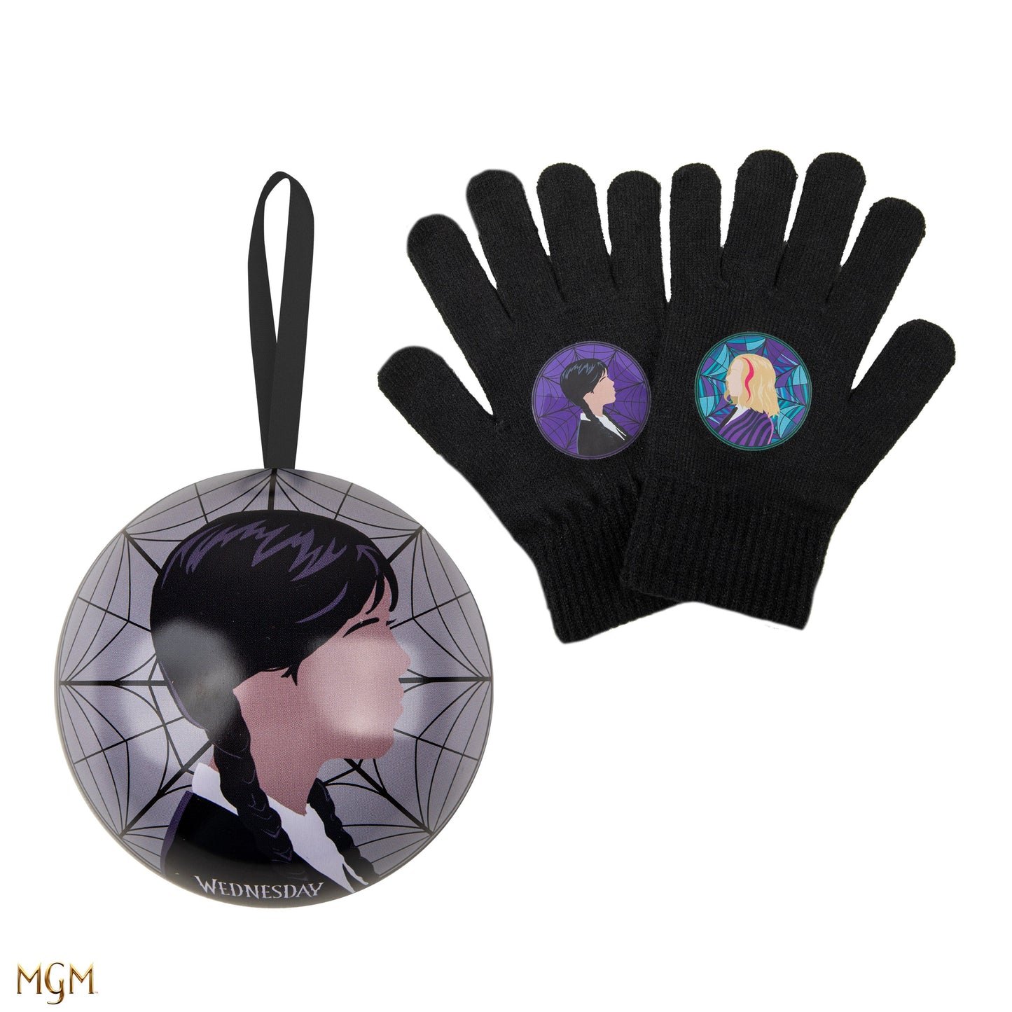 Wednesday and Enid Christmas Gloves Capsule