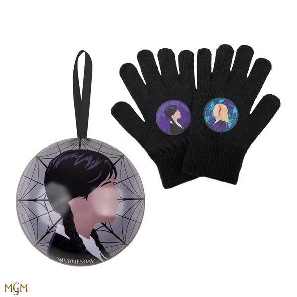 Wednesday and Enid Christmas Gloves Capsule