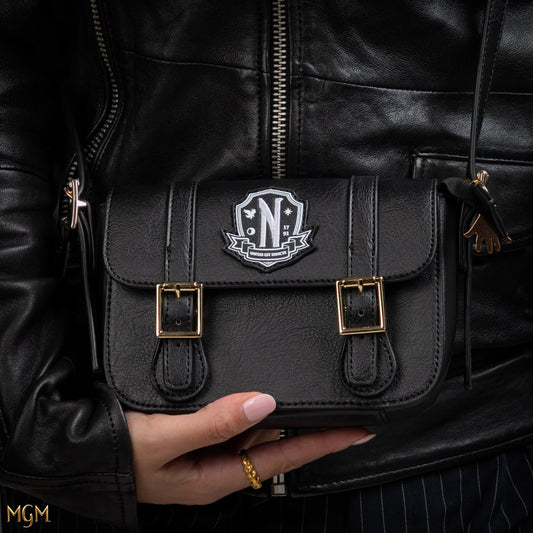 Nevermore Academy Black Satchel
