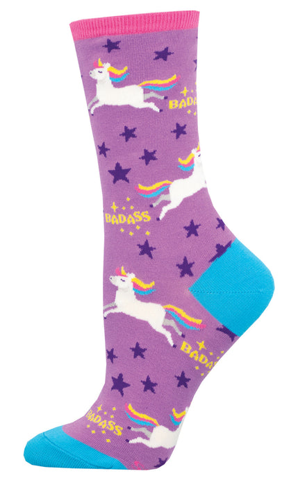 BADASS Unicorn Socks