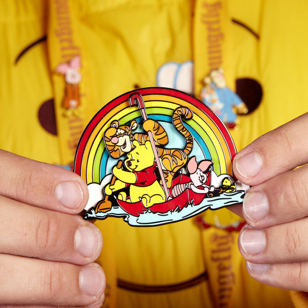 Winnie the Pooh and Friends Pin - Rainy Day