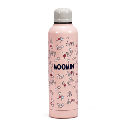 Pink Moomin Metal Bottle - 500ml