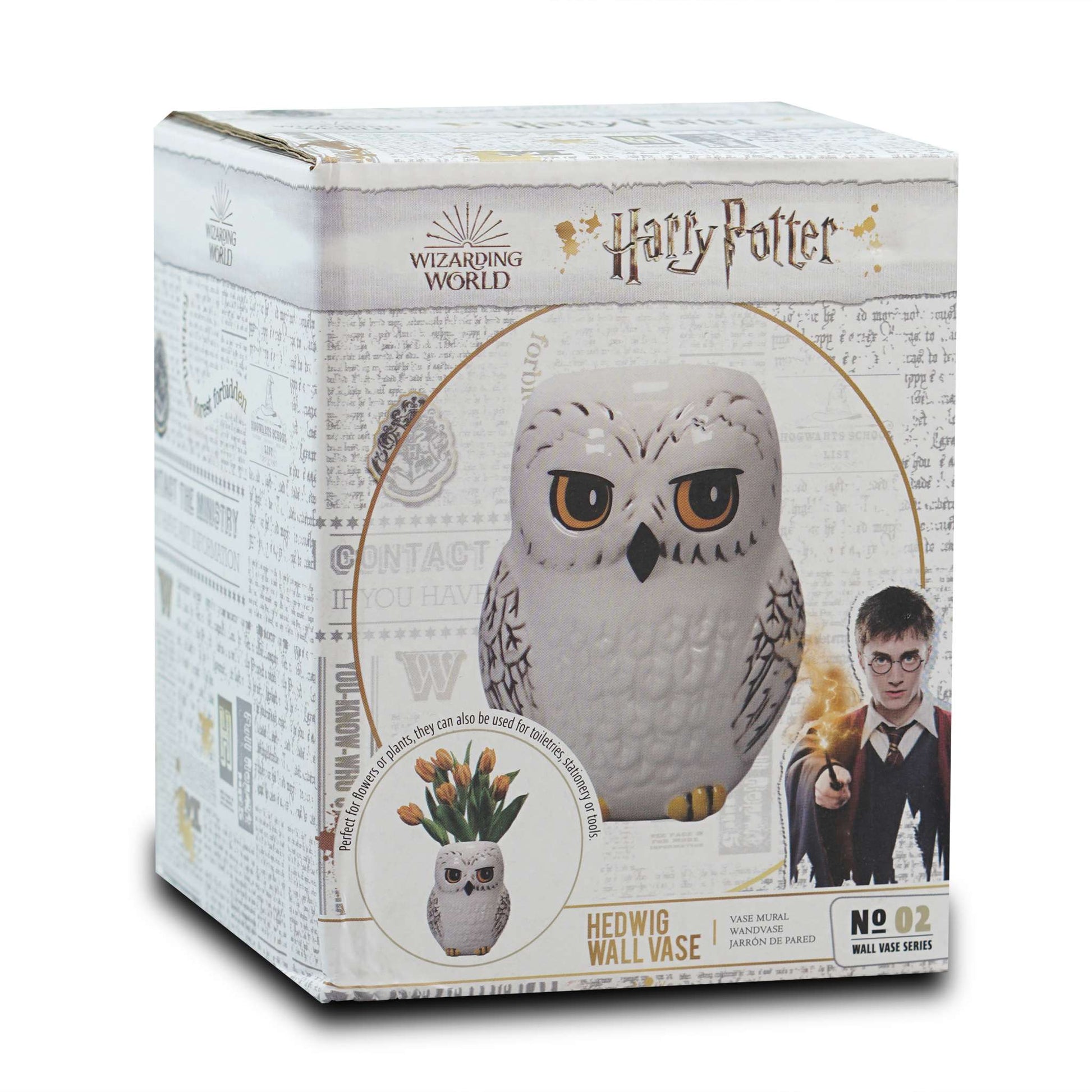 Vase Harry Potter - Mural Hedwige
