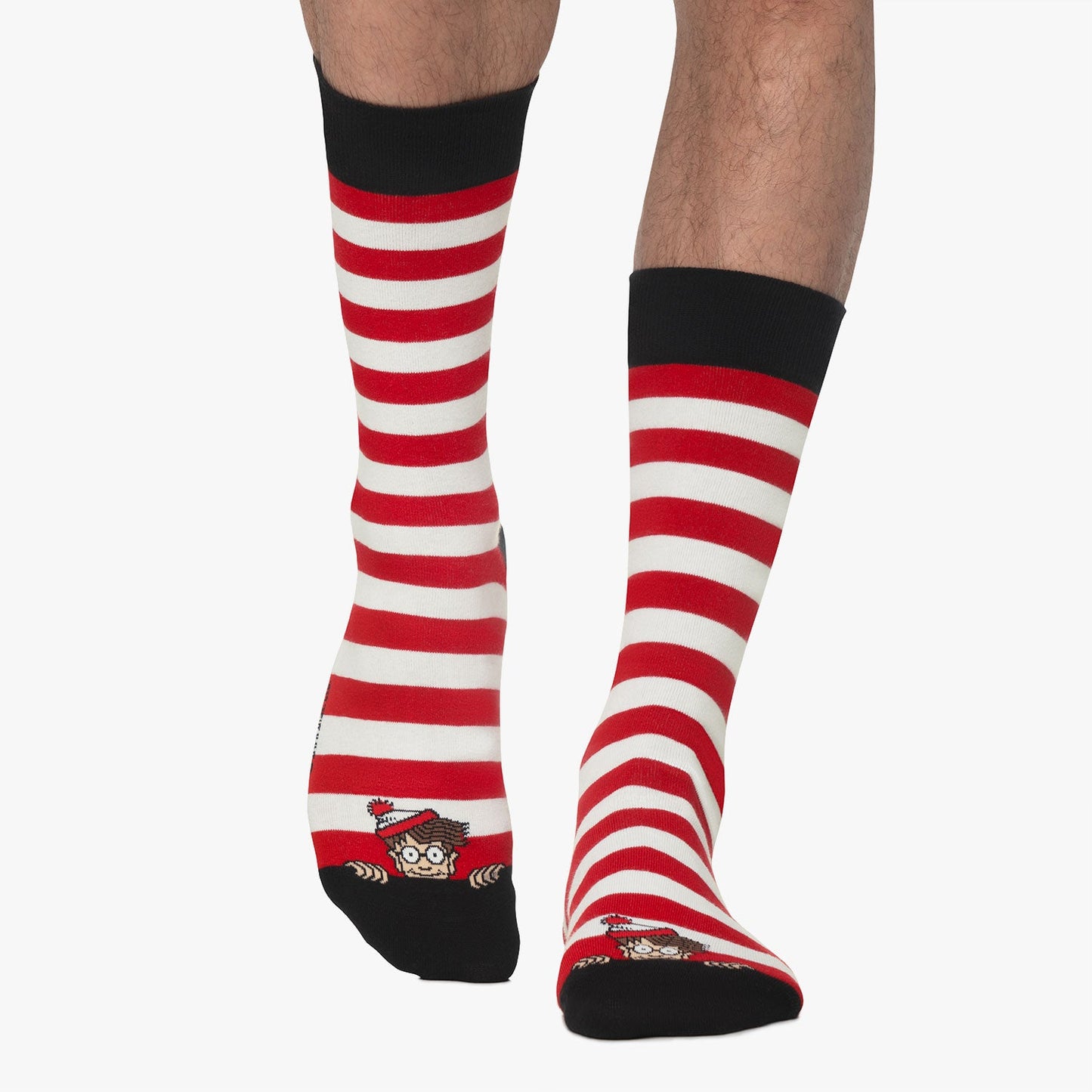 Charlie Peek-A-Boo Socks - Stripes