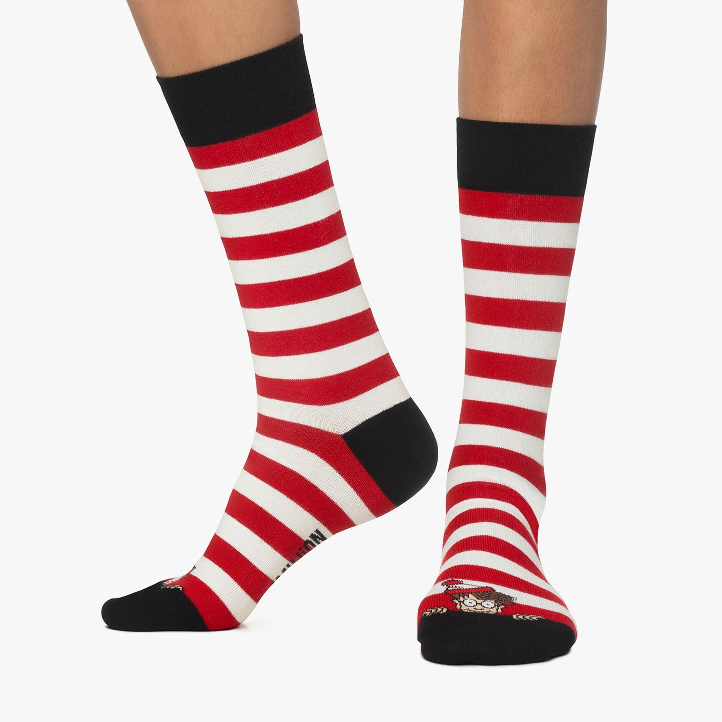 Charlie Peek-A-Boo Socks - Stripes